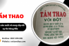 Địa chỉ cung cấp và sản xuất vôi Tám Thao